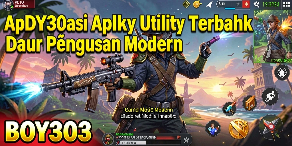 Tampilan antarmuka BOY303 yang sederhana dan efisien.