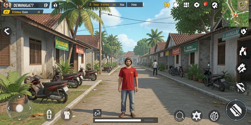 Tampilan gameplay DEWANAGA77 yang imersif dan penuh interaksi.