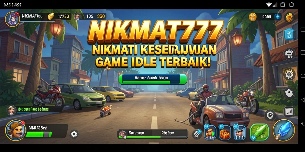 Tampilan grafik menarik dari gameplay NIKMAT777 yang memukau.