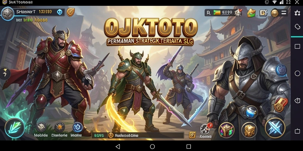 Tampilan gameplay OJKTOTO yang menarik dan menegangkan.