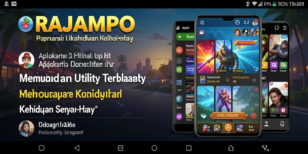 Tampilan antarmuka utama RAJAMPO yang memudahkan pengelolaan tugas.