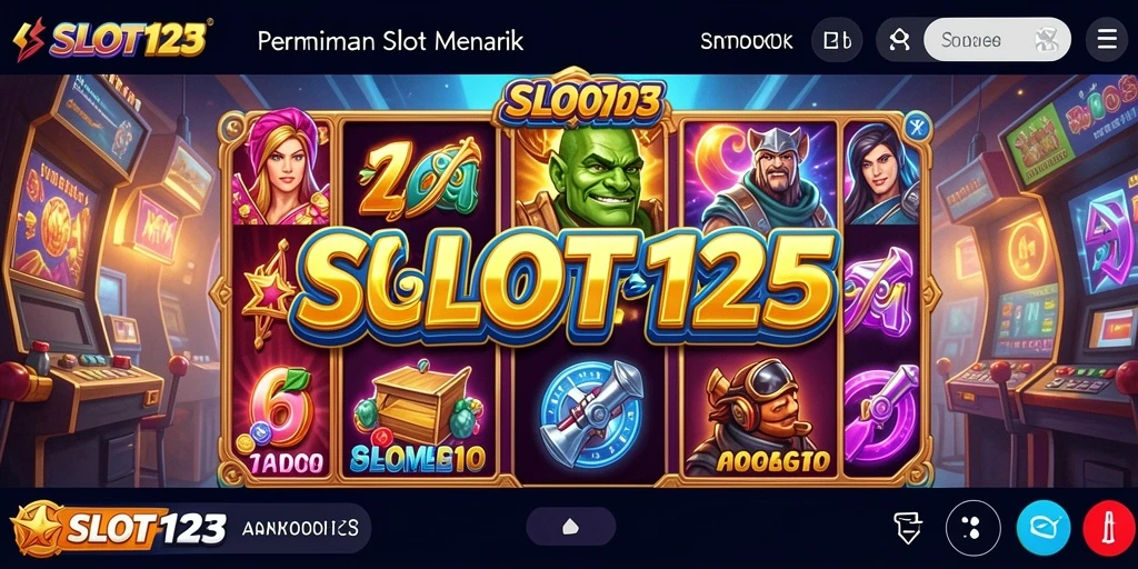 Tampilan gameplay SLOT123 menampilkan kombinasi slot yang menarik dan interaksi sosial.