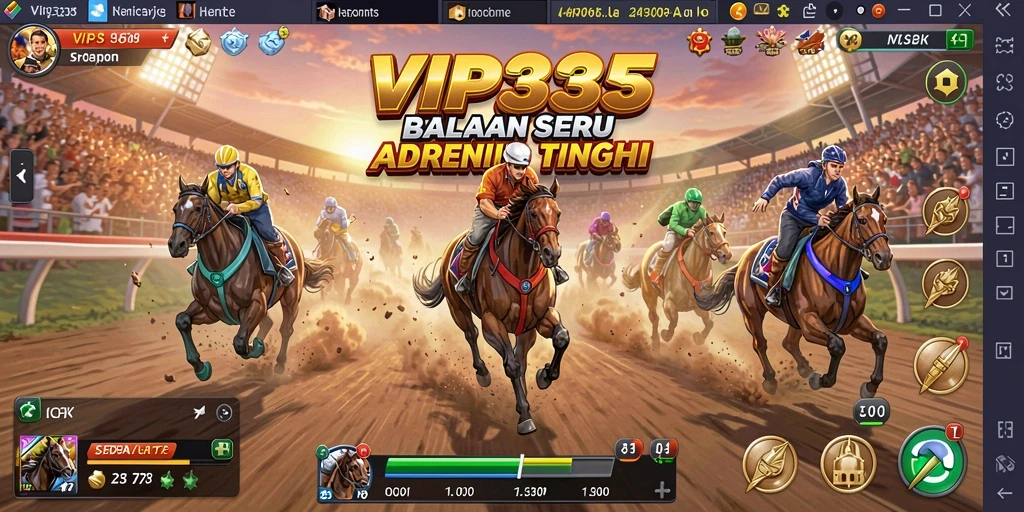 Gameplay seru di VIP333 dengan aksi balapan yang mendebarkan.
